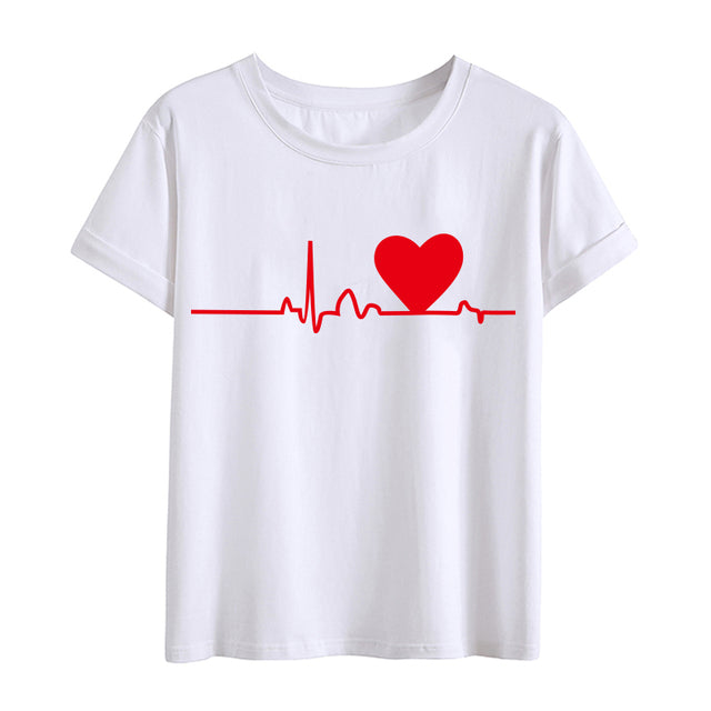 Matching Family Heart Beat Shirts